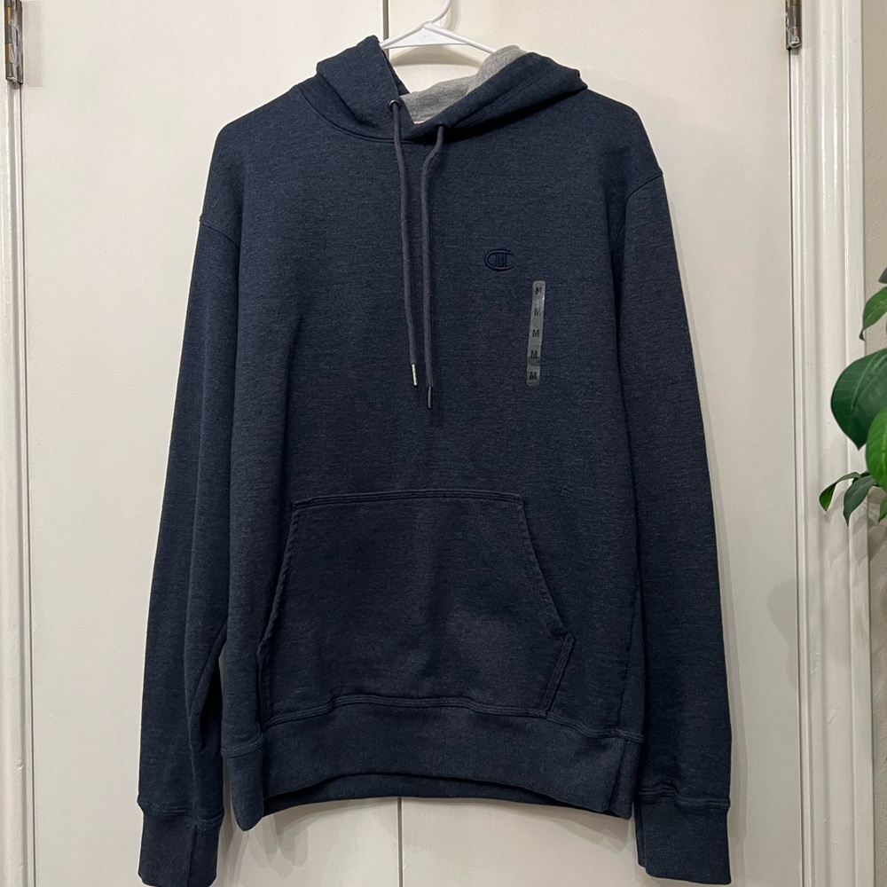 NWOT champion navy hoodie size M